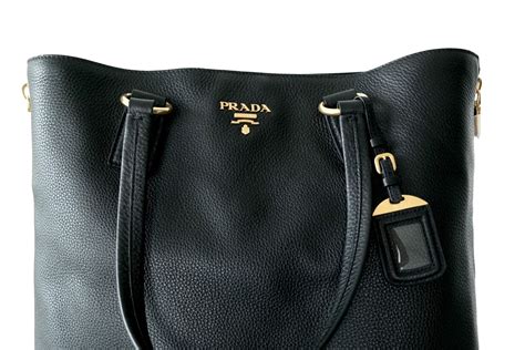 prada large leather tote.